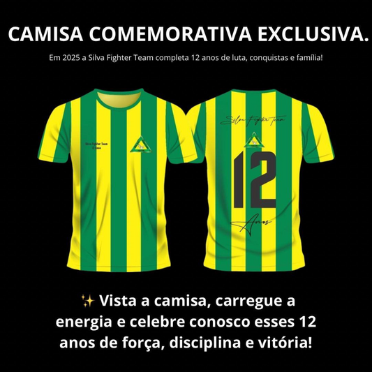 Camiseta 12 Anos SilvaFighterTeam