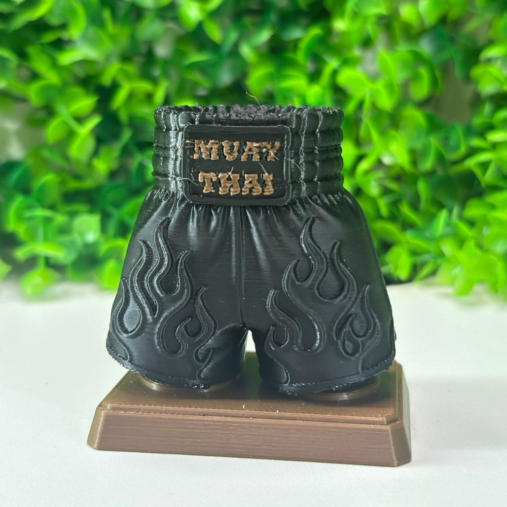 Estátua Short Muay Thai