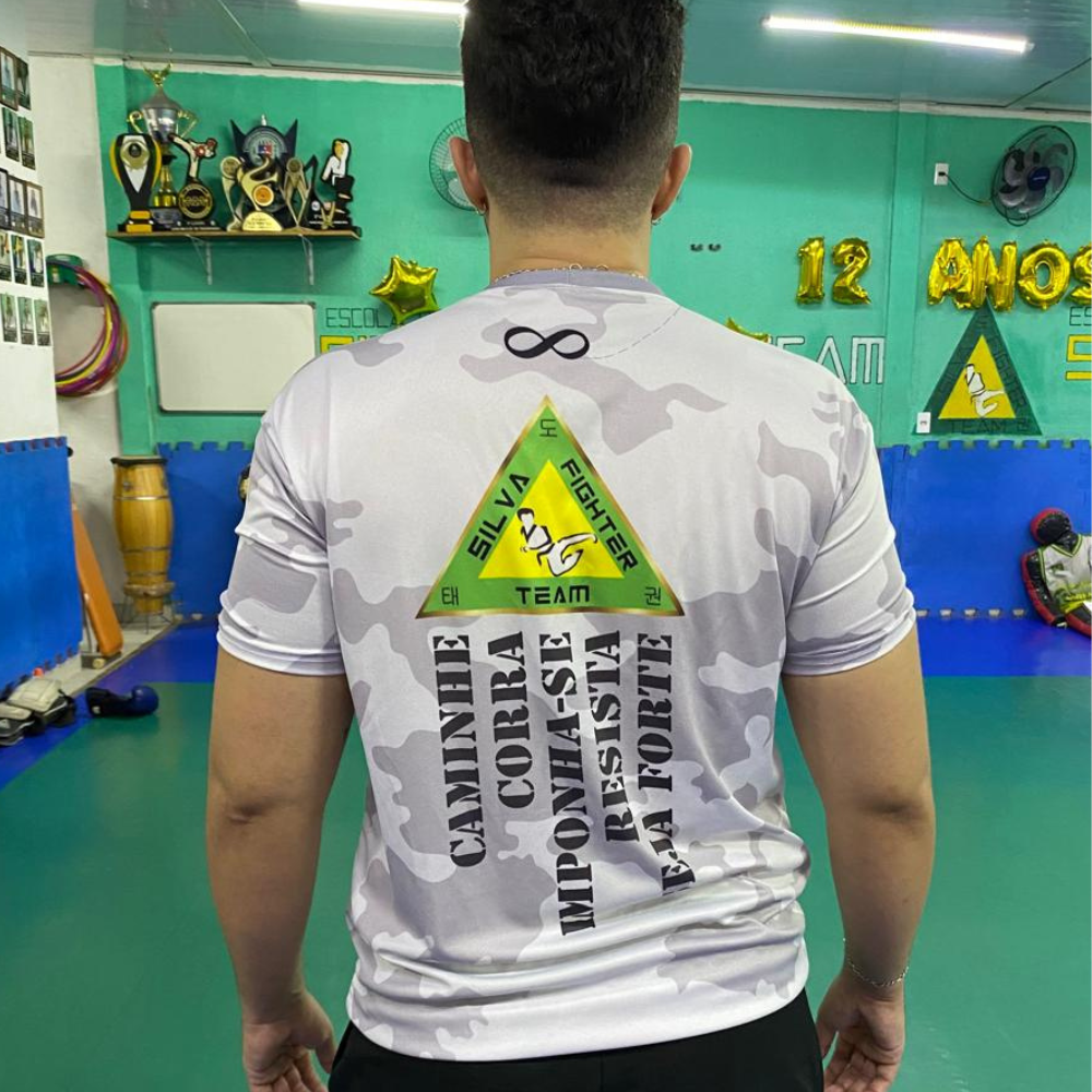 Camisa Corrida SilvaFighterTeam