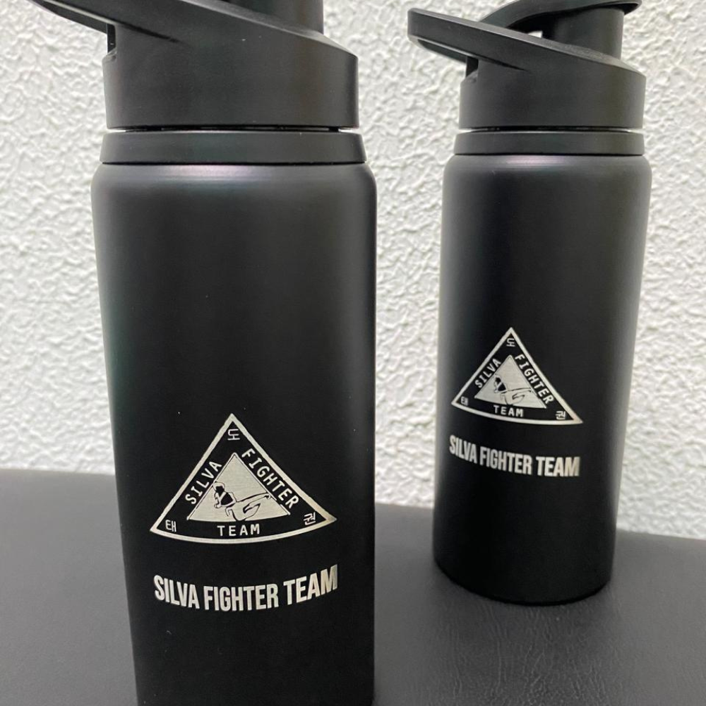 Garrafa Com Alça 600mL SilvaFighterTeam