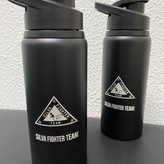 Garrafa Com Alça 600mL SilvaFighterTeam